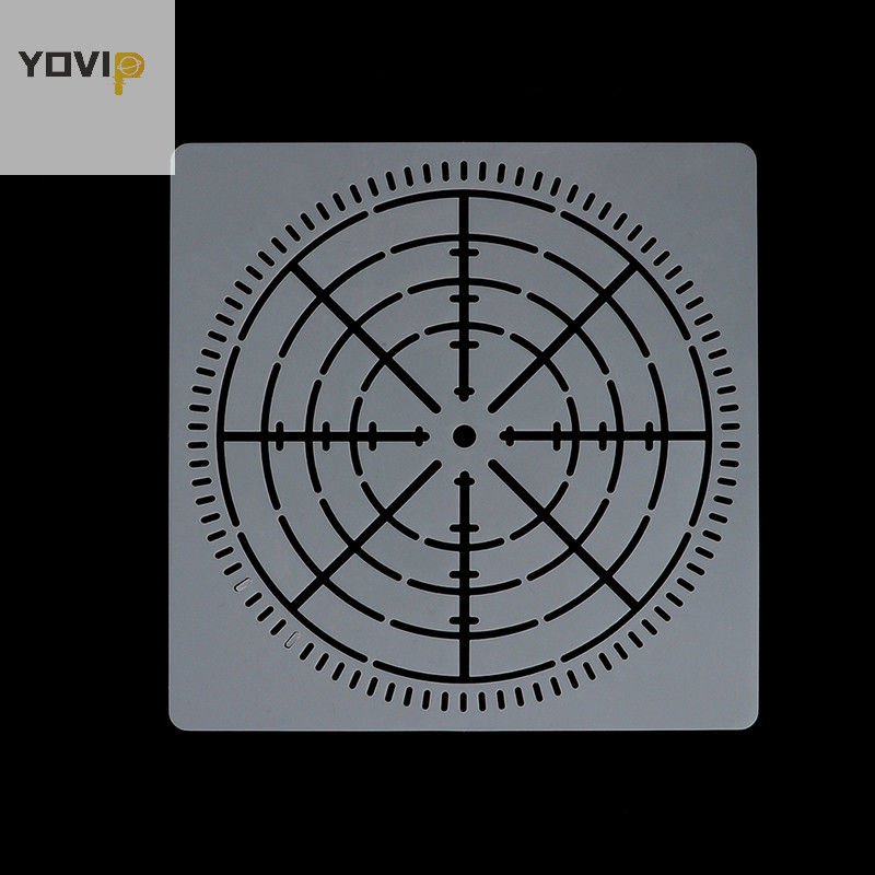 Yovip DIY 12 Chiếc Có Thể Tái Sử Dụng Mandala Dotg Paing Stencils Craft Tool Model VN