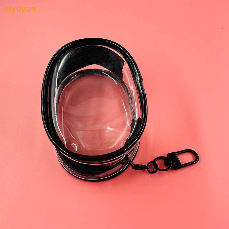 Siyuyan Trang Sức Tổ Chức Trong Suốt Hộp Bảo Quản Tai Nghe Túi Đựng Tiền Xu Túi Búp Bê Dễ Thương Chống Bụi Có Móc Khóa VN