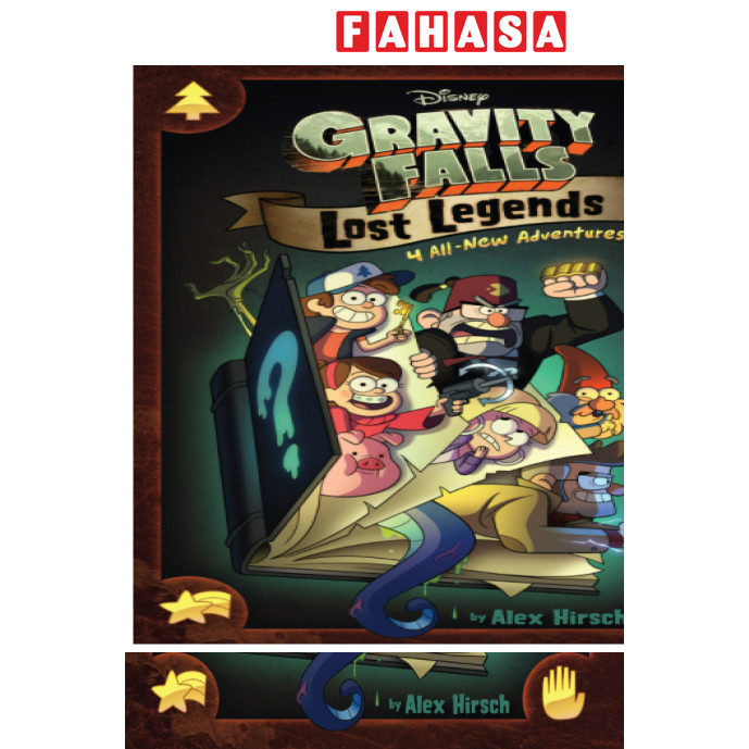 Sách ngoại văn: Gravity Falls: Lost Legends: 4 All-New Adventures ...