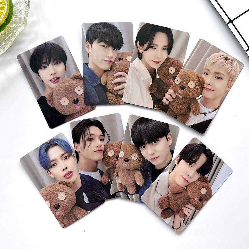 1-9 Chiếc ATEEZ GOLDEN GIỜ Photocards THẾ GIỚI EP FIN SẼ Hongjoong Seonghwa Yunho Yeosang San Mingi Wooyoung Jongho ID Photo Lomo Cards Kpop Bưu Thiếp Trong Suốt YM