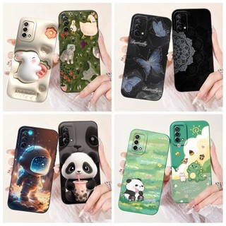 Dành Cho OPPO A74 Vỏ CHP2219 Vỏ Bảo Vệ Camera Vỏ Điện Thoại Silicon Lỏng Hoạt Hình Dễ Thương Cho OPPO Reno 6 Lite A95 4G Ốp Lưng