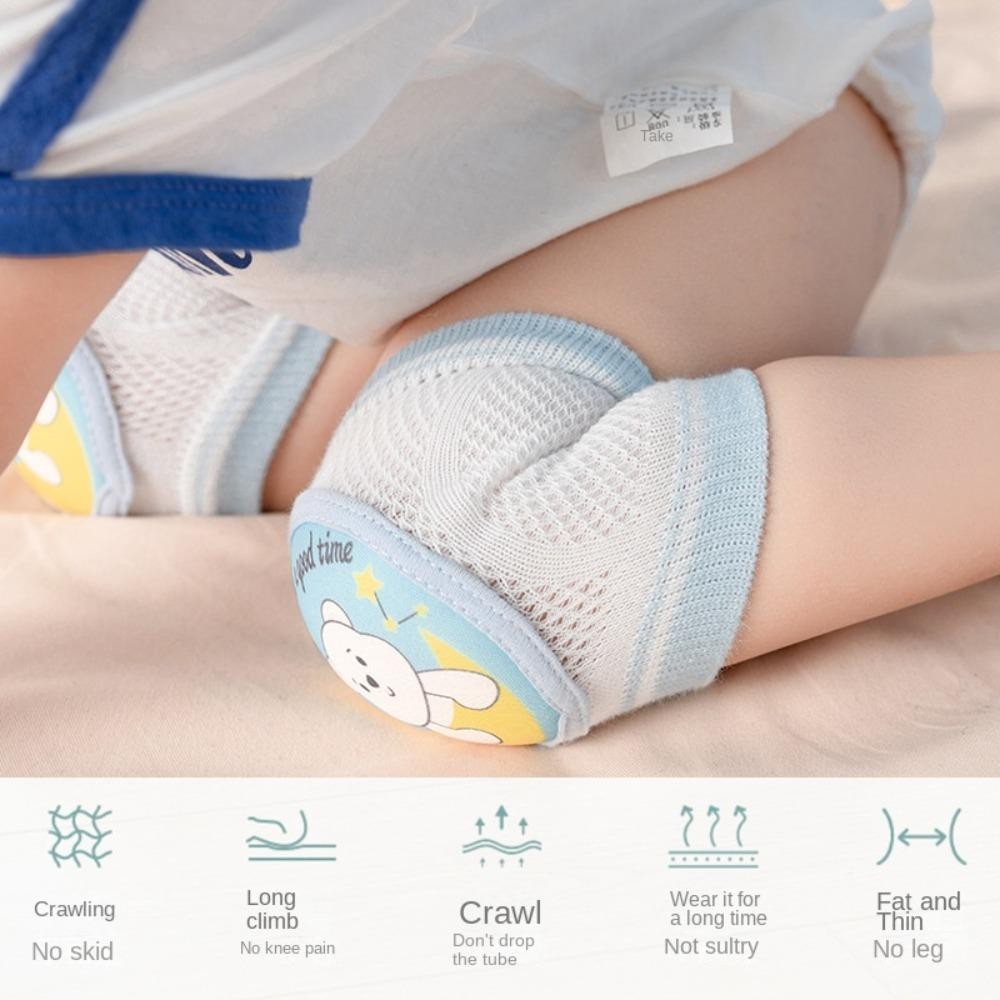 Miếng đệm đầu gối và khuỷu tay từ polyester dành cho bé, dễ thương và thoải mái khi tập bò và ngủ