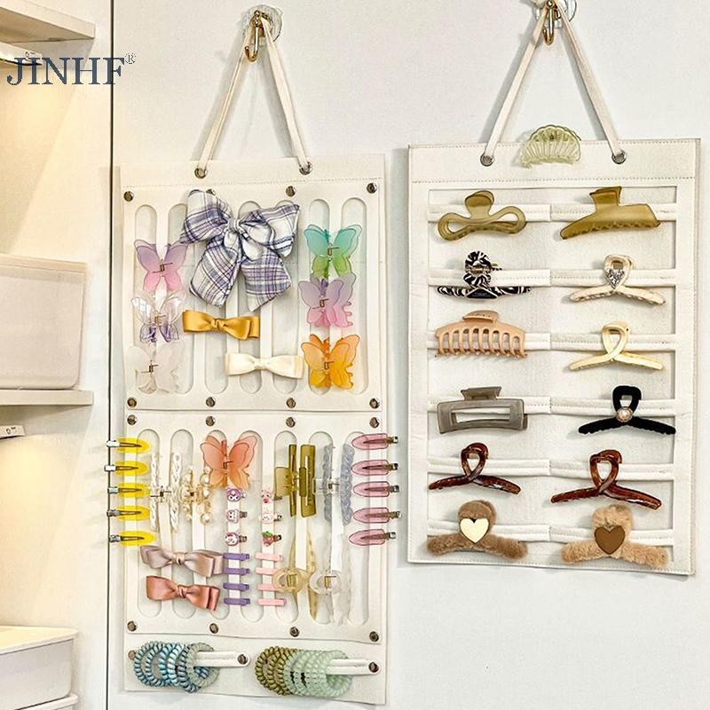 JINHF Tóc Nơ Giá Đỡ Người Tổ Chức Treo Tường Dung Tích Lớn Kẹp Tóc Lưu Trữ Băng Đô Hiển Thị Phụ Kiện Cho Bé Gái Bady Trang Trí Phòng HOT