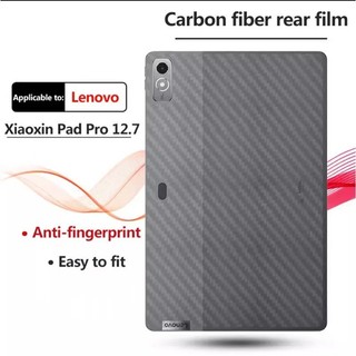 Phim mặt sau bằng sợi Carbon 3D cho Lenovo Xiaoxin Pad Pro 12.7 2025 TB375FC / TB373FU Tab P12 12.7 "LEGION Y700 3rd M11 XiaoxinPad 2024