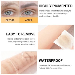 JKDESIGN Brow Pencil, Bút chì kẻ lông mày bằng gỗ lõi cứng, Bút kẻ mắt chống mồ hôi chống thấm nước Hoàn hảo cho lông mày