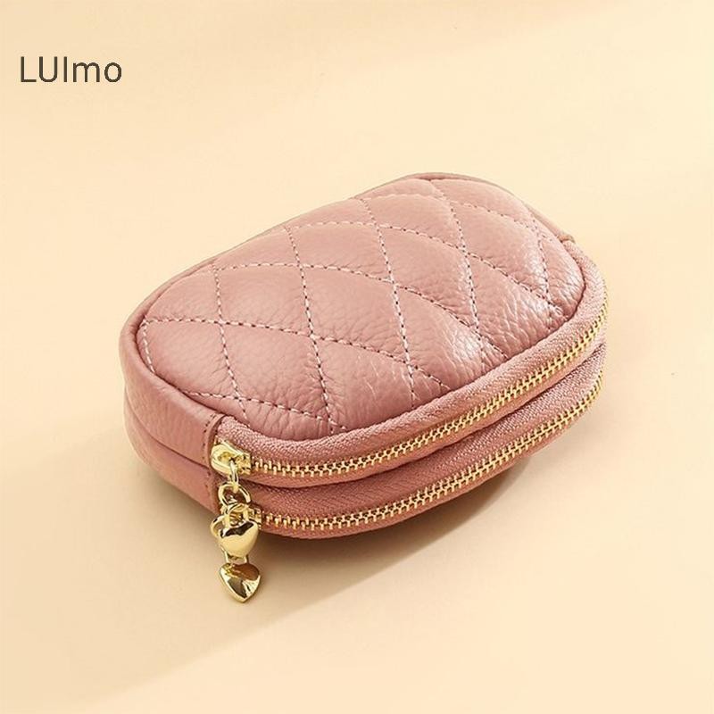 Luimo Thời Trang Mới Lưới Dây Kéo Tiền Xu Ví Nữ Túi Đựng Thẻ SBS