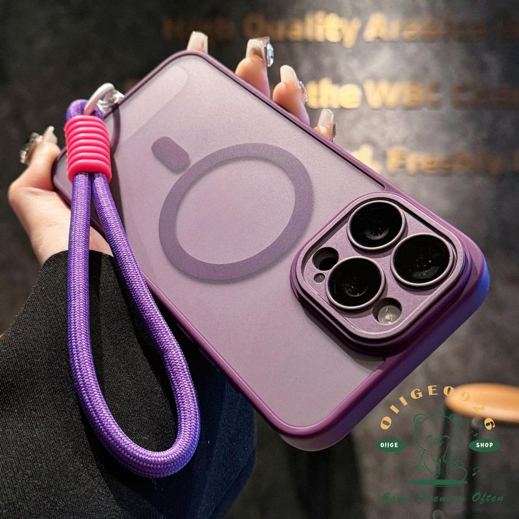 Dây buộc từ tính silicone cảm giác da Vỏ điện thoại iphone16 Pro Max 15 14 13 12 11 vỏ cho vỏ iPhone vỏ mềm TPU chống sốc