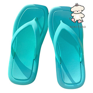 Xixitiao Dép Lê Mùa Hè Mới Dành Cho Nữ Màu Trơn Đế Mềm Hoàn Hảo Để Đi Ngoài Trời Và Đi Biển