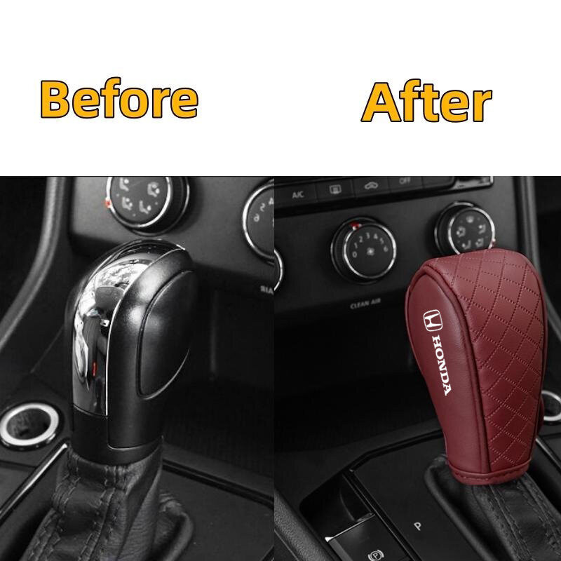 Bọc cần số và phanh tay xe Honda City/Civic/Accord/Jazz/BRV/HRV/CRV/Odyssey/WRV/VEZEL, tay/tự động