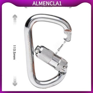 [Almencla1] Cổng xoắn 45KN Khóa tự động Carabiner Leo núi Caving Rappelling