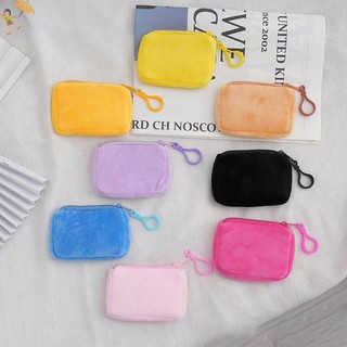 [GOU] Ví đựng tiền xu hình vuông sang trọng thời trang Hàn Quốc dành cho nữ Túi xách nhỏ mỏng Gói thẻ Túi đựng tiền xu Ví dễ thương Túi đựng tai nghe chìa khóa VN