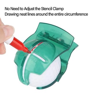 Bút đánh dấu căn chỉnh Golf Line Clip Marker, bản mẫu, công cụ căn chỉnh