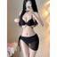 Bộ Bikini 3 mảnh gợi cảm dành cho nữ, Đồ bơi có dây đệm có nắp đậy, Đồ đi biển dây buộc cho kỳ nghỉ & Spa