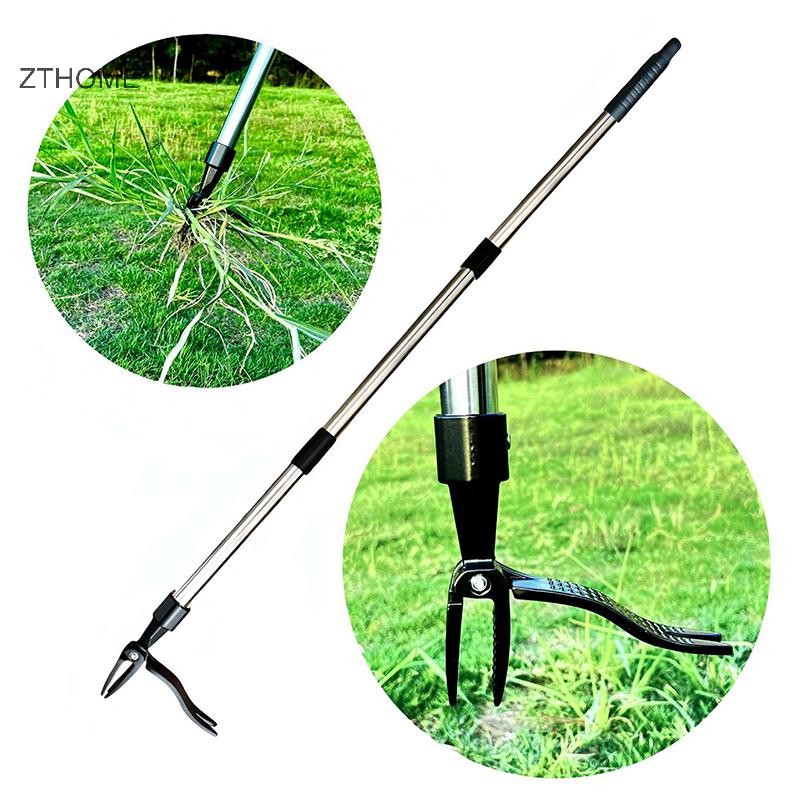 Zthome Dụng cụ làm vườn cỏ dại bằng thép không gỉ có thể tháo rời HOT