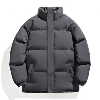 Quần Áo Cotton Phổ Biến Mới Đứng Cổ Nam Nữ Mùa Đông Ấm Áp Phù Hợp Với Áo Khoác Hợp Thời Trang