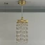 Đèn LED thu nhỏ nhà búp bê YOLOGO, 5 kiểu đèn trần vàng 1: 12, Đèn chùm DIY chất lượng cao Phụ kiện nhà búp bê