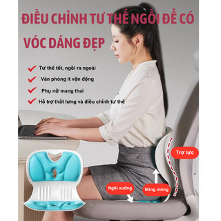 Ghế công thái học Bunnies House chỉnh dáng, giảm đau lưng, phù hợp cho mọi lứa tuổi