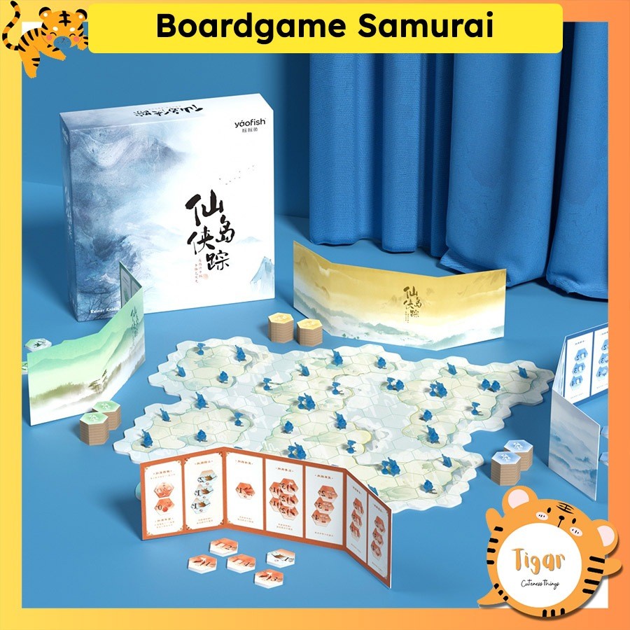 Boardgame Samurai Samurai The Legend of Xiandao Trò Chơi Chiến Thuật Tigar
