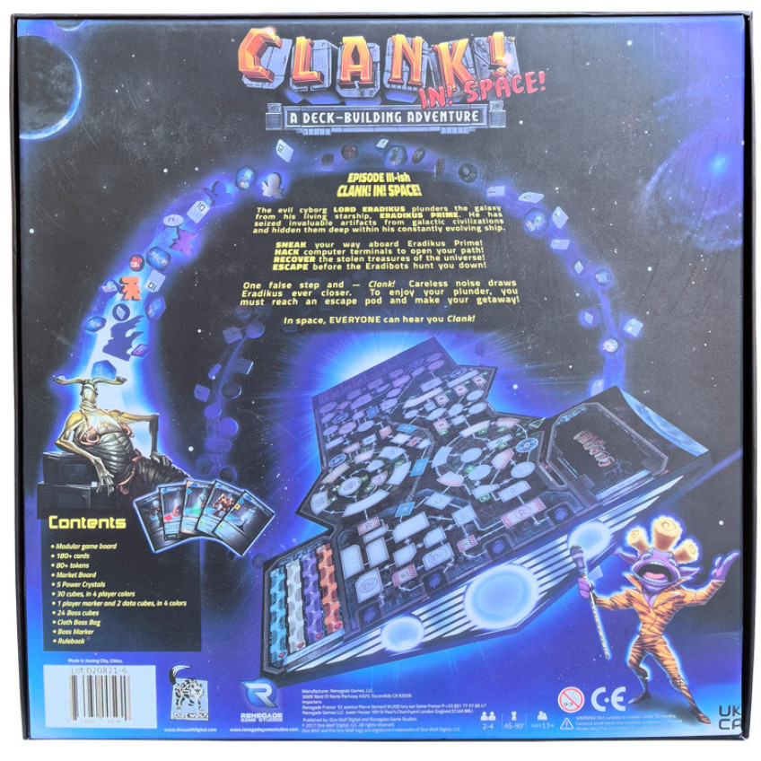 Boardgame Clank! in Space Tigar