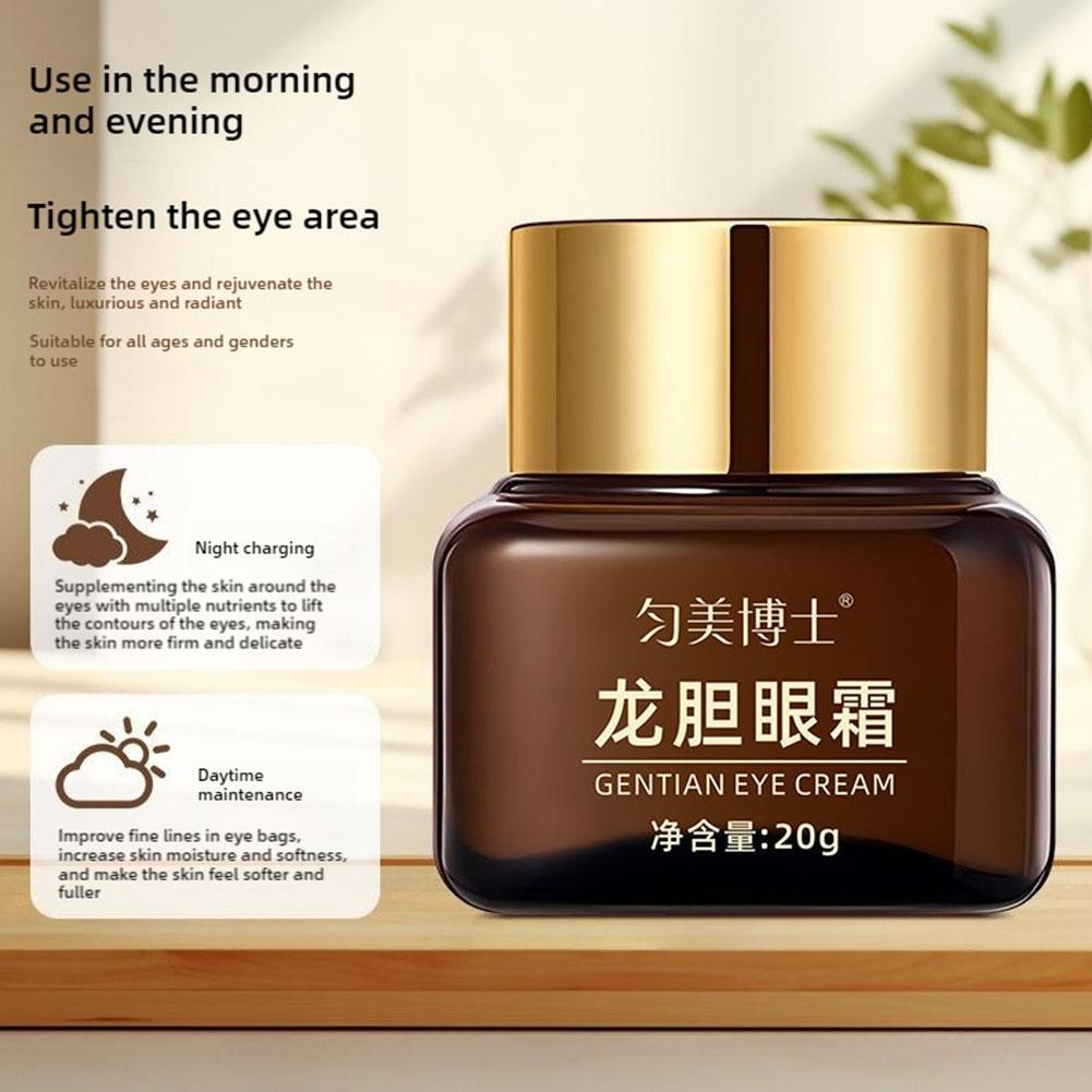Learnever Gentian Kem Mắt Giảm quầng thâm Dưỡng ẩm 20g Chăm sóc làm sáng mắt E7e2