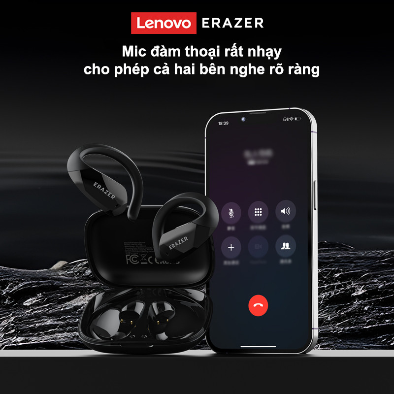 Lenovo ERAZER XF30 OWS Tai nghe nhạc Hifi  Bluetooth 5.4 Kết nối không dây Trường âm thanh nổi 3D Tai nghe thể thao chống nước IPX5 | BigBuy360 - bigbuy360.vn