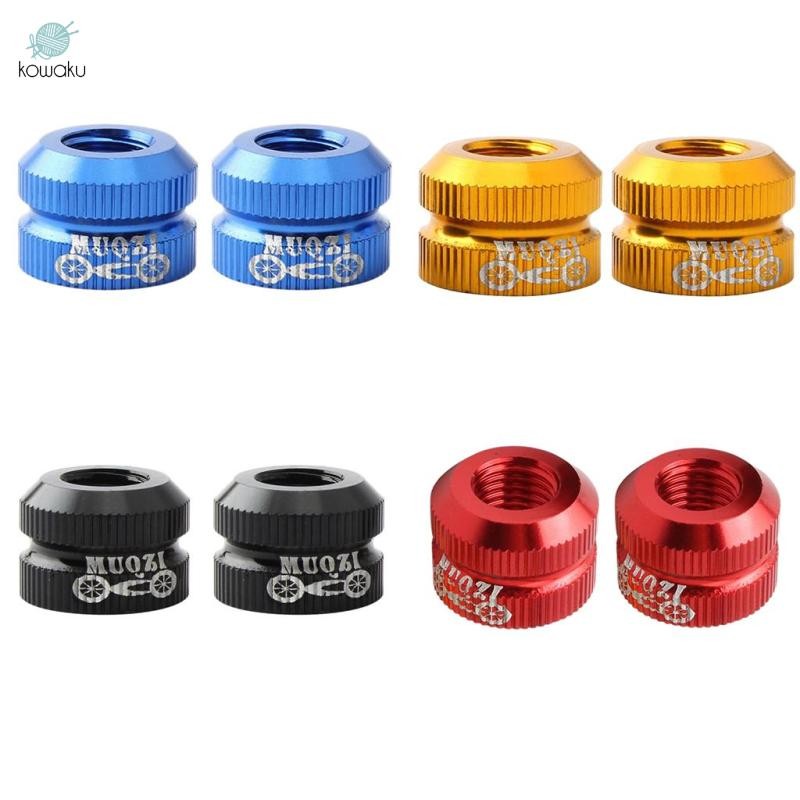 Đai ốc lốp chân không bằng hợp kim nhôm, Đai ốc van lốp xe đạp nhẹ & bền - MTB Road Colors