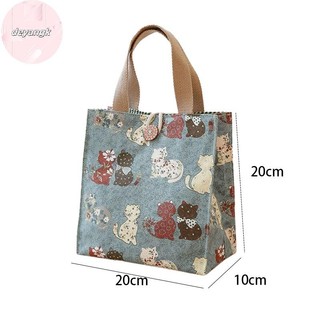 Deyangk Thời Trang Mới Dung Tích Lớn Đi Ra Ngoài Vừa Hộp Cơm Trưa Bento Túi Xách VN