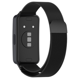 Dây đeo Milanese từ tính cho Huawei Band 10 Vòng đeo tay thể thao bằng kim loại thoải mái Phụ kiện dây đeo cổ tay