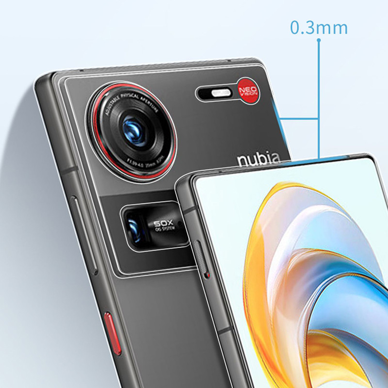 Ốp Điện Thoại Siêu Mỏng Trong Suốt Mềm Mại Cho ZTE Nubia Z70 Ultra 5G 6.85 "NX733J NX736J Ốp Lưng TPU Silicon Trong Suốt Mỏng Chính Hãng