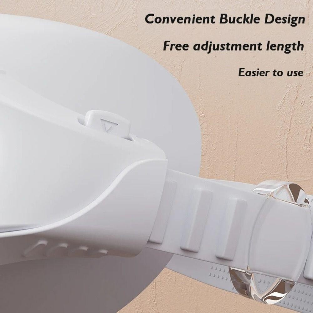 Kính silicon HOBBYIN, có nút tai Kính bơi người lớn chống sương mù, Phụ kiện bơi lội Kính bơi chống nước HD chuyên nghiệp