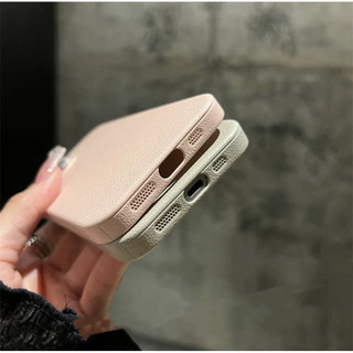 Cao Cấp Mới Titan Prime Màu Vải Lanchee Họa Tiết Da Pha Lê Camera Dành Cho IPHONE 15 14 13 12 11 Pro Max Ốp điện thoại 15PLUS Chống Sốc PC Ốp điện thoại Cứng