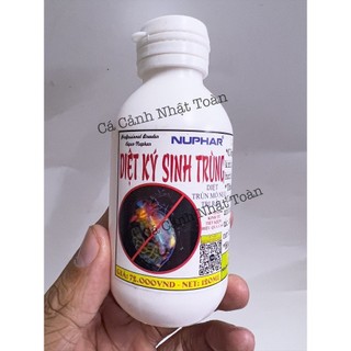 Diệt ký sinh trùng, diệt trùng mỏ neo,  rận cho bể cá cảnh Nuphar (Chai 120ml)
