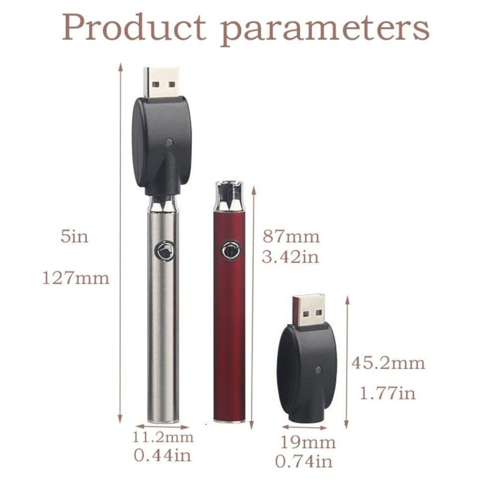Bút pin sắt hàn SEYAWSON, với bộ sắt hàn Mini làm nóng tốc độ sạc USB, Bút nguồn thông minh bằng thép không gỉ có thể điều chỉnh điện áp