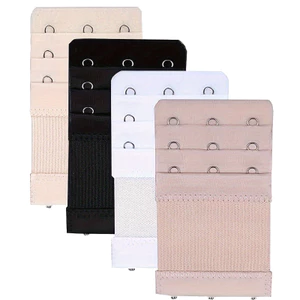 4 Chiếc 3 Móc Áo Ngực Dây Đeo Mở Rộng Thoải Mái Có Thể Điều Chỉnh Áo Ngực Ban Nhạc Khóa Nữ Đồ Lót Phụ Kiện