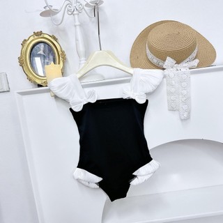 B9- Đồ bơi phối nơ bé gái - Size 9-32Kg