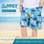 Quần đi biển nam ' S plus size nhanh khô mỏng năm điểm nam ' Quần short thể thao quần hoa thông thường