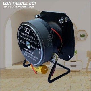 Loa TREBLE Còi Treble Titanium Super HT-666, Công Suất 100w Lọc Âm Cực Tốt - Có 3 Dải Âm Chính Là Bass - Mid - Treble