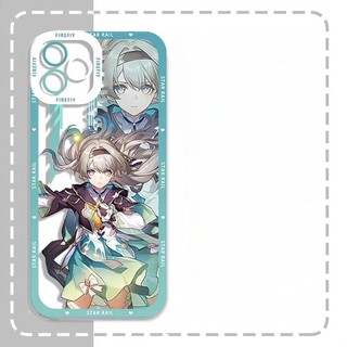 Honkai Star Rail Firefly Vỏ Cho Iphone 11 12 13 14 15 Pro Max 6 6S 7 8 Plus 7Plus 12 Mini XS Max XR SE 2022 Vỏ Điện Thoại Mềm Trong Suốt TPU Silicon Vỏ Họa Tiết Chống Sốc