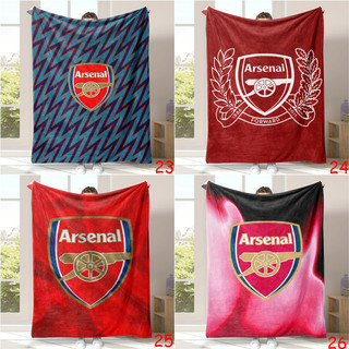 Arsenal F.C. Chăn Flannel In Một Mặt Flannel Chăn Điều Hòa Không Khí Chăn Văn Phòng Ngủ Chăn Quà Tặng Thiết Thực Cho Gia Đình
