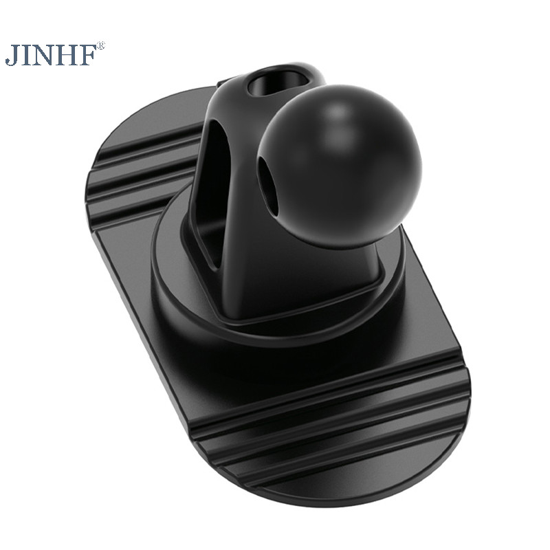 Jinhf Đa Năng Giá Đỡ Điện Thoại Ô Tô Đế 17 Mm Bóng Đầu Miếng Dán Đế Điện Thoại Ô Tô Phụ Kiện GPS Cho IPhone Xiaomi HOT