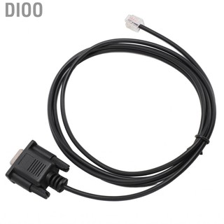 Dioo DB9 RS232 To RJ11 6P4C Console Cable  6ft Serial Heat Resistant Safe Connection Plug and Play High Flexibility for APC AP7800 AP7900 940-0144A