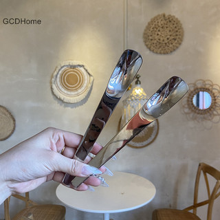 Gcdhome 1 Chiếc Thìa Cà Phê Bằng Thép Không Gỉ Cà Phê Khuấy Thìa Trà Kem Bánh Món Tráng Miệng Thìa Thanh Nhà Bếp Bộ Đồ Ăn HOT