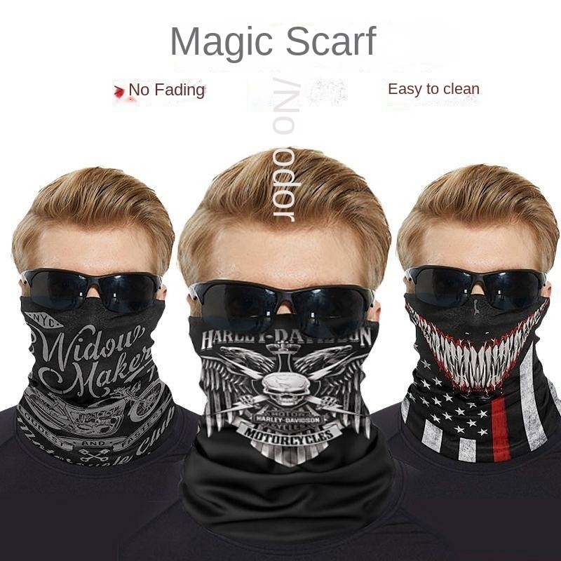 Harley Motorcycle Riding Windproof Neckerchief Cover Indian ...