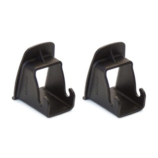 Comereally 2 Chiếc BabyCar Ghế An Toàn Cho ISOFIX Hướng Dẫn Cố Định Rãnh Trẻ Em Trẻ Em Dây An Toàn Khóa Tự Động Đệm Màu Đen