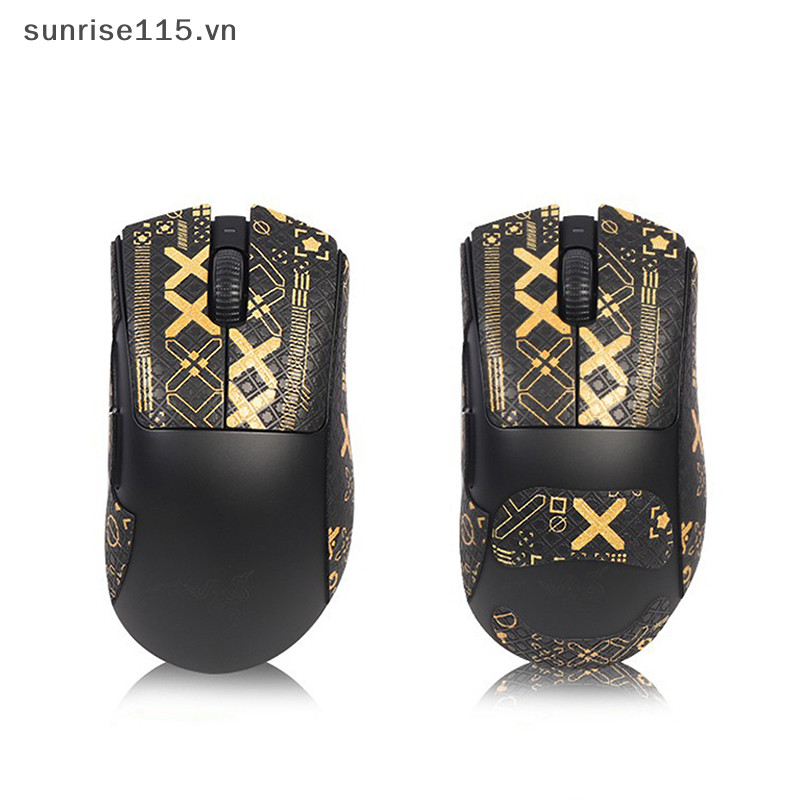 Lmh Mouse Grip Tape Skate Handmade Sticker Chống Trơn Trượt Mồ Hôi Chuột Chống Trơn Trượt Miếng Dán Chống Trơn Trượt Cho DEATHADDER V3 PRO.