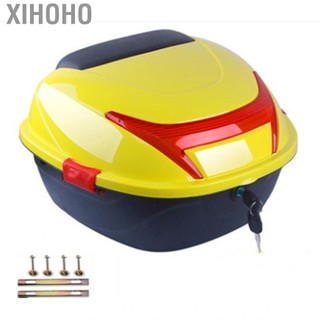 Xihoho Motorcycle Rear Box Helmet Luggage Storage Top Case Large Capacity Universal for Electromobile