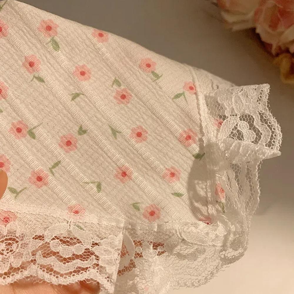 Băng đô khăn quàng cổ tam giác TRACELIOIAN, Băng đô xếp hình tam giác phong cách Pháp hoa, Băng đô chống nắng thời trang Ren chống nắng Headwrap Girls