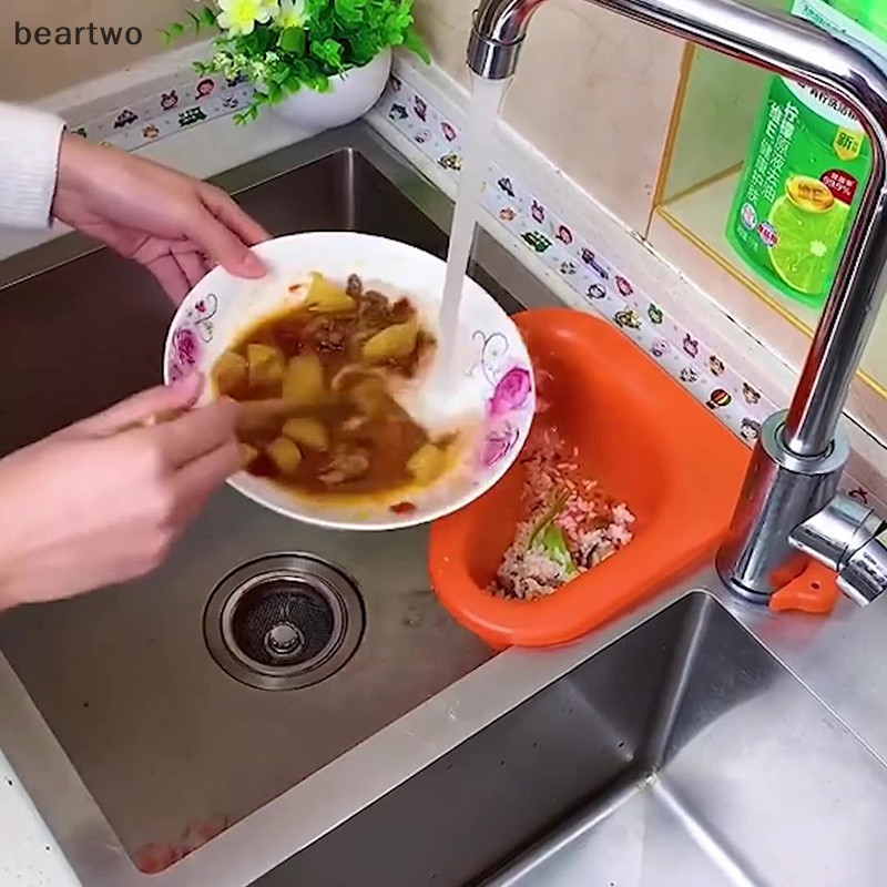 < Beartwo > Giỏ thoát nước thiên nga Bồn rửa chung Giỏ thoát nước nhà bếp Bộ lọc bồn rửa còn sót lại Đẹp
