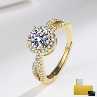 Moissanite Ring by Pamela® Jewelry ❤