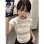 Áo thun cộc tay kiểu nữ croptop ôm body phong cách tỷ tỷ hottrend XIMIMI SP163